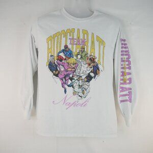Bucciarati Team Long T-Shirt Med Sz Jojo's Bizarre Adventure Napoli Golden Wind